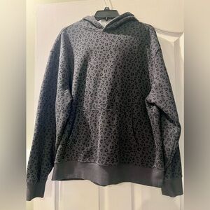 Old Navy Vintage Cheetah Print Hoodie